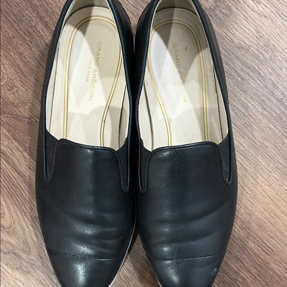 Cole Haan Classic Black Women's Slip-On Loafers
